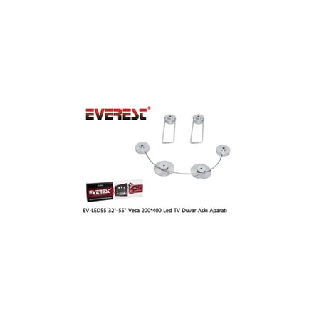 32-55 İnç Led TV Duvar Askısı, VESA 200*400 Uyumlu