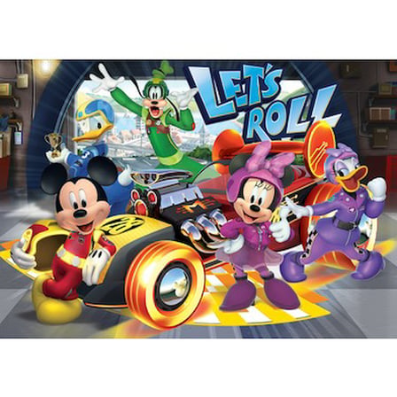Mickey Mouse Temalı Eğlenceli Puzzle Seti