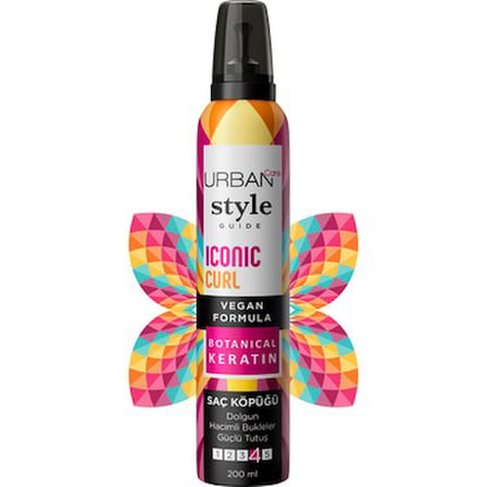 Hacimli Bukleler Sağlayan Saç Köpüğü Vegan 200 Ml