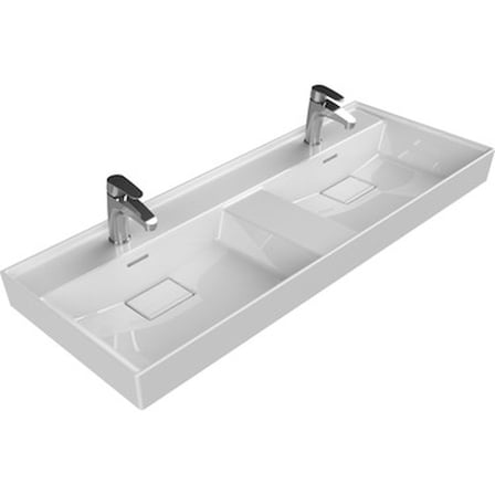 Turkuaz Seramik Sharp 120x48 cm Etajerli