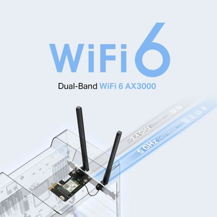 Mercusysy MA80XE, AX3000 Wi-Fi 6 Bluetooth 5.2 PCIe