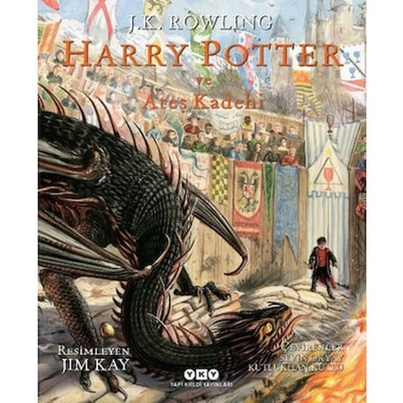 Özel Baskı Ciltli Resimli Harry Potter ve Ateş Kadehi Kitabı