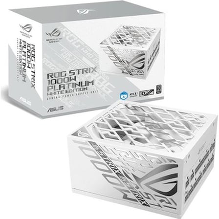 Asus ROG-STRIX-1000P TAM MODÜLER GÜÇ KAYNAĞI, 80 PLUS PLATİNUM SERTİFİKALI, ATX 3.1, GaN MOSFET,