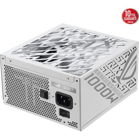 Asus ROG-STRIX-1000P TAM MODÜLER GÜÇ KAYNAĞI, 80 PLUS PLATİNUM SERTİFİKALI, ATX 3.1, GaN MOSFET,