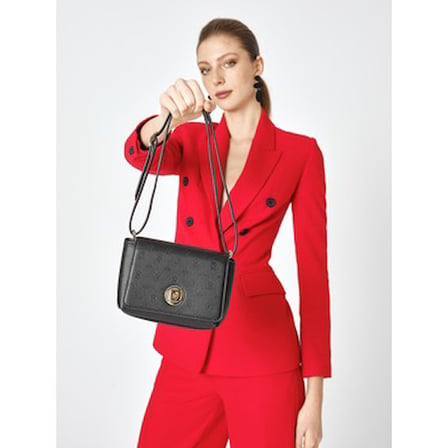 Pierre Cardin Siyah Omuz Çantası 05PO25Y1886-P