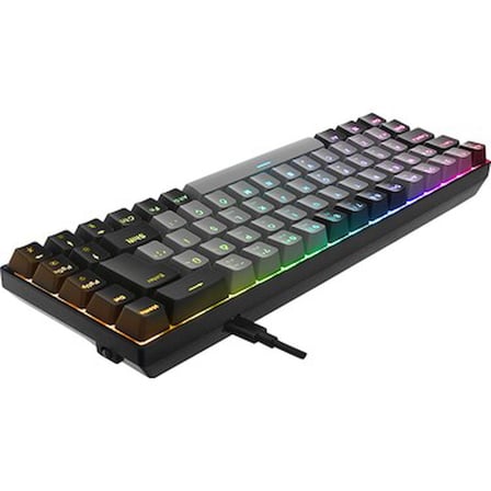 USB RGB Backlight Mekanik Klavye, Mini Boyut