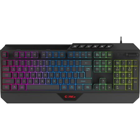 RGB Aydınlatmalı Ekstra Multimedya Mekanik Klavye