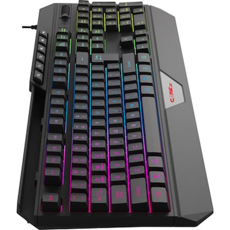RGB Aydınlatmalı Ekstra Multimedya Mekanik Klavye