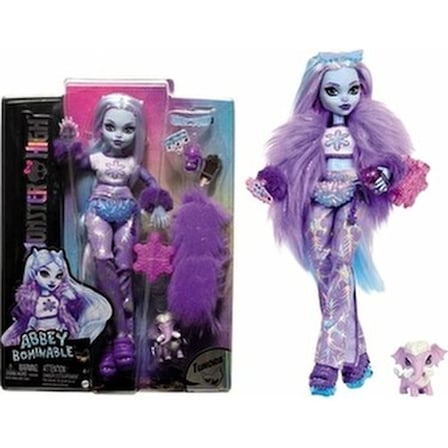 Mattel Monster High Abbey Bominable Model Bebek Kız Çocuklar İçin 3 Yaş ve