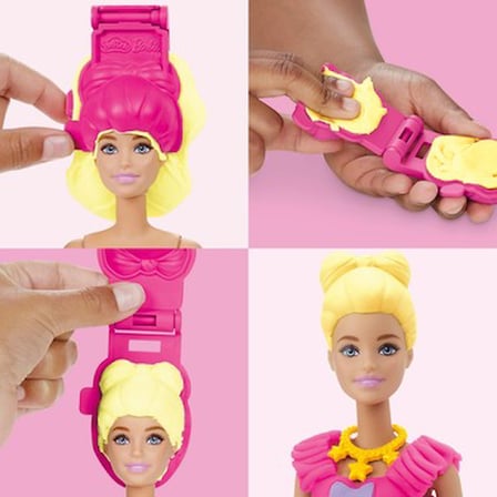 Barbie Temalı Saç Oyun Hamuru Seti