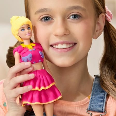 Barbie Temalı Saç Oyun Hamuru Seti