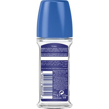 50 ml Okyanus Kokulu Kadın Roll-On, Ferahlatıcı ve Rahatlatıcı