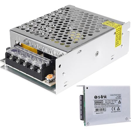S-link SL-KA65 12V 5A 65W Metal Kamera Güç
