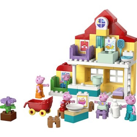 Peppa Pig Figürü ile Aile Evi Eğlenceli Oyun Seti