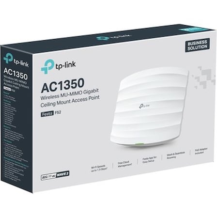 Tp-Link Festa F52 AC1350MBPS 1 Gigabit Port Dual-Band Wi-Fi 5 Tavan Tipi Access