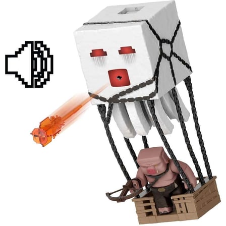 Minecraft Sesli Minecraft Filmi Blast Attack Ghast Aksiyon Figürü Oyun Seti
