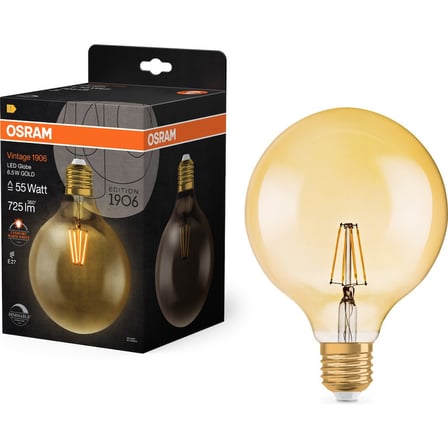 Dimlenebilir Edison Duylu Vintage Ampul, 6.5W