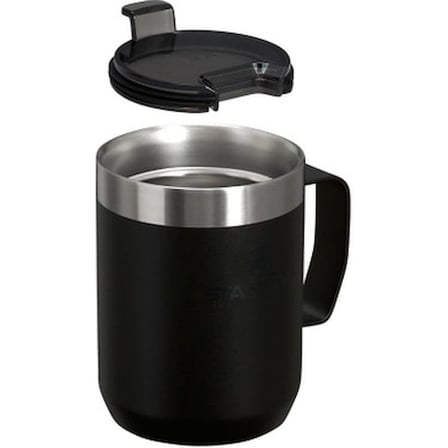 Siyah Termos Bardak, 0.23 Litre Kapasite ile Şık