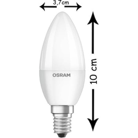 E-14 Duy 4,9W Beyaz Işık 470lm LED Aydınlatma Çözümü