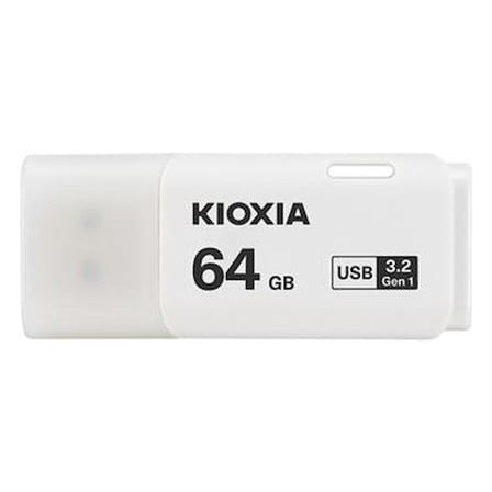 Kioxia 64GB U301 Beyaz USB 3.2 Gen 1 Flash