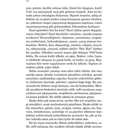 Nermin'den Havva'nın Cezası: Kayıp ve İntihar Üzerine