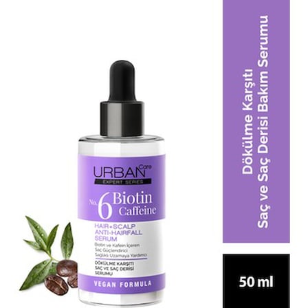 50 ml Hızlı Uzama İçin Biotin ve Kafein Bakım Serumu