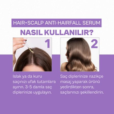 50 ml Hızlı Uzama İçin Biotin ve Kafein Bakım Serumu