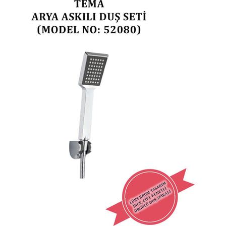 Askılı Duş Seti, Modern Tasarım ve Kullanışlılık