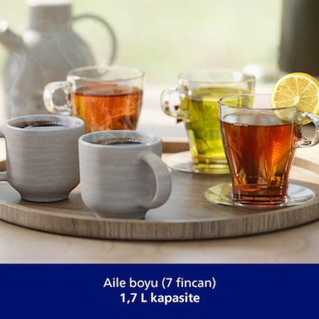 1.7 Lt Çift Yalıtımlı Su Isıtıcısı, Hızlı Kaynatma Özelliği