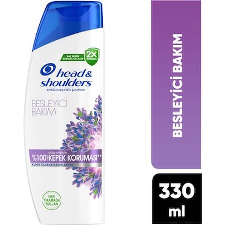 Head&Shoulders Head & Shoulders Besleyici Kepeğe Karşı Etkili Şampuan 330 ML Tüm Saçlar İçin Etkili