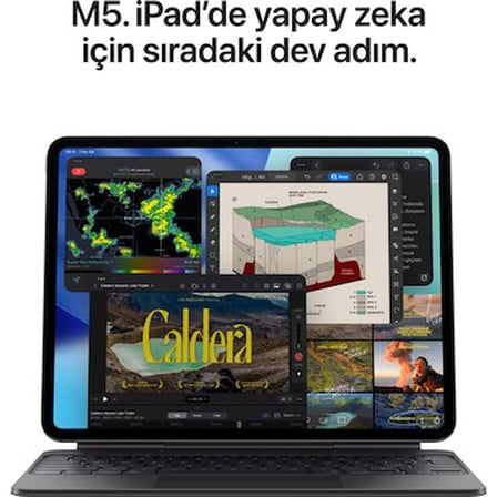 Gümüş Taşınabilir Bilgisayar, 256GB SSD ve 13" Ekran