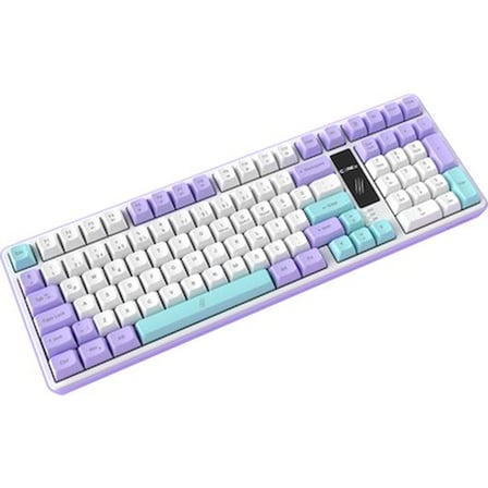 Claw's Luma LCD Logo Ekran - Rainbow Bölgesel Işıklandırma - Ultra Tepkime & Konfor 100 Tuş Kablolu