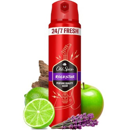 Vücut spreyi olarak kullanılabilen erkek deodorant, 150 ml