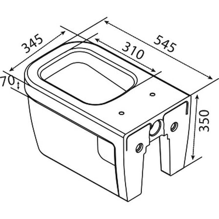 Rimless Asma Klozet, Yavaş Kapanan