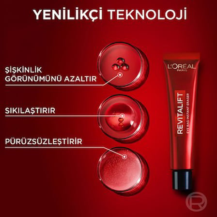 L'oréal Paris Revitalift Lazer Eyebag Instant Eraser Göz Altı Torba Görünümüne Karşı Etkili Göz