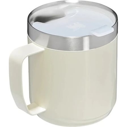 Krem Renkli Paslanmaz Çelik Mug 350-450 ml Kapasite