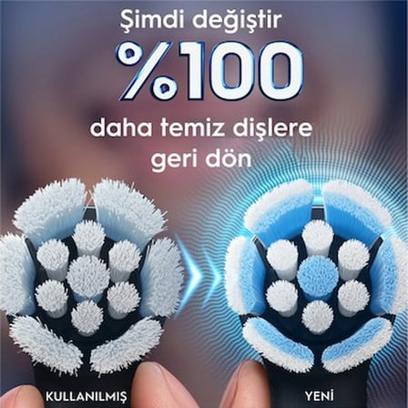 4 Adet Ultra Yumuşak Kıllı Yedek Diş Fırçası Başlığı