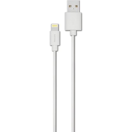 Philips DLC2508W Lightning - TPE Şarj & Data Kablo Yüksek Veri Transfer Hızı ile Hızlı