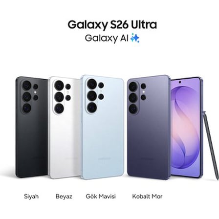 Samsung Galaxy S26 Ultra 256 GB 12 GB RAM (Samsung Türkiye Garantili)