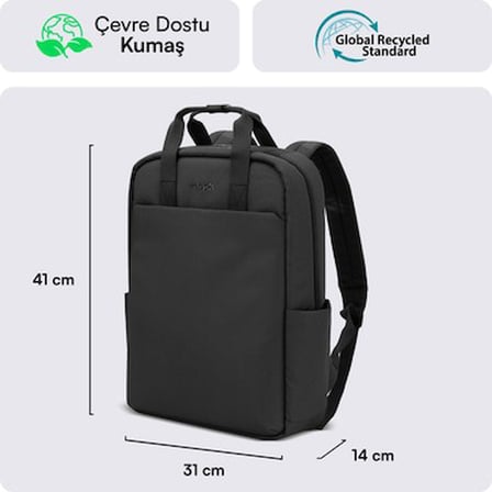 15.6 inç Laptop için Ergonomik Sırt Çantası