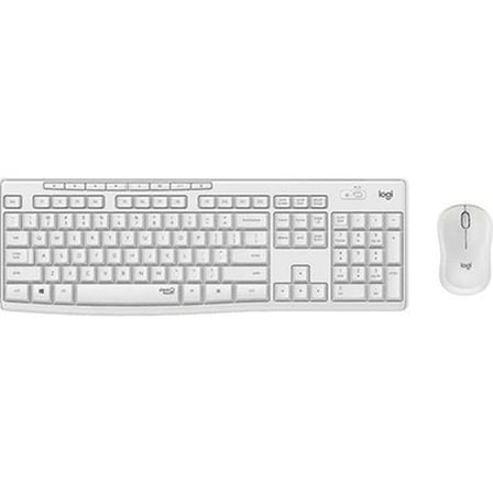 Logitech MK295 Q Tr Beyaz Kablosuz Klavye Mouse