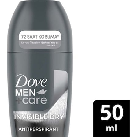 50 ml Erkek Roll On Deodorant, Invisible Dry Özelliği