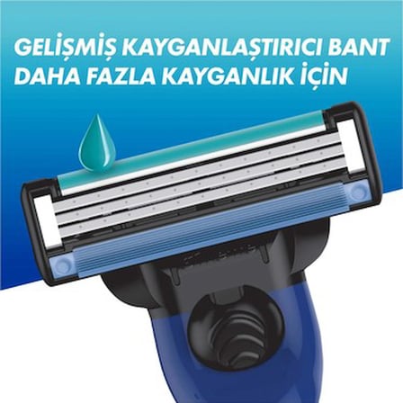Rahat Tıraş Sağlayan 10 Adet Yedek Tıraş Bıçağı