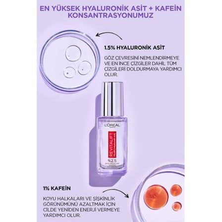 L'Oréal Paris Revitalift Filler Göz Çevresi Göz Serumu