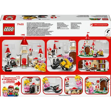 LEGO® Super Mario™ Peach’in Kalesinde Roy ile Savaş 71435 - 7 Yaş & Üzeri Çocuklar için Oyuncak