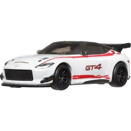 Metal Oyuncak Araba - Beyaz Renkli NISSAN Z GT 4