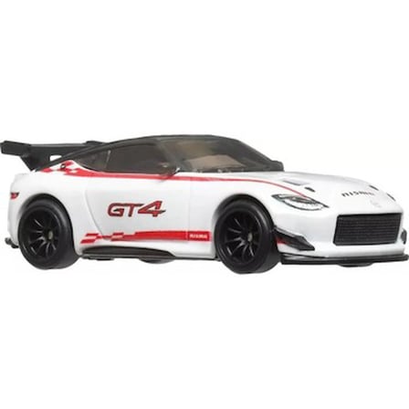Metal Oyuncak Araba - Beyaz Renkli NISSAN Z GT 4