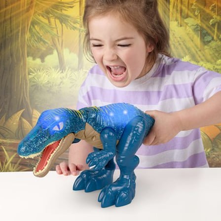 Işıklı Kükreyen Baryonyx Figürü - Sesli ve Isırma Özelliği