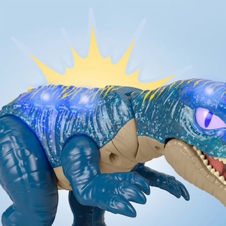 Işıklı Kükreyen Baryonyx Figürü - Sesli ve Isırma Özelliği