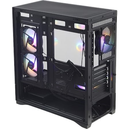4x12cm FRGB LED Fanlı Kasa, USB 3.1 ve Tempered Glass Tasarım